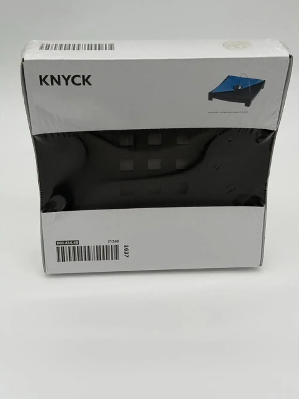 Ikea KNYCK Black Napkin Holder ~ New